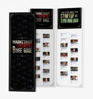 Download The Binge Guide, And Start Listening To Each - Marketing Secrets Black Book