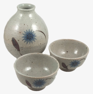 Set Sake-oyamaji Washi - Ceramic