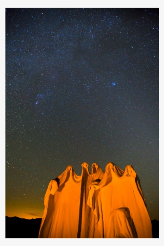 Death Valley Nights, Rhyolite Ghost Town, Nevada - Night