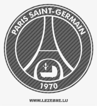 Sticker Psg Carbone - Parc Des Princes