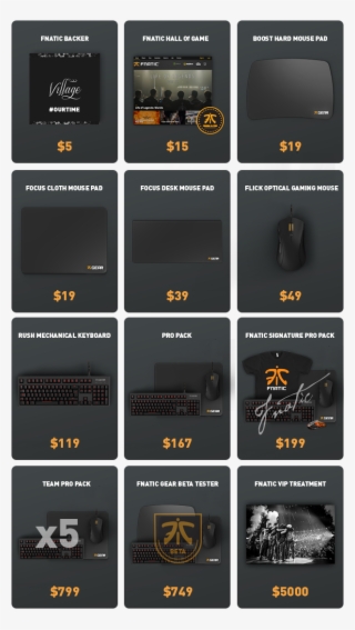 We've Created A Whole Bunch Of Ways You Can Back Our - Fnatic