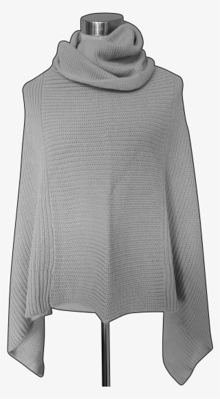 Knit Poncho - Sweater