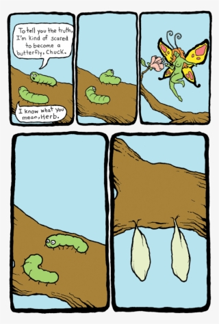 Pbf026-butterflies - Comics With Dark Endings