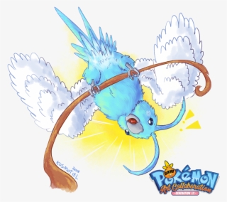 #333 Swablu Used Astonish And Feather Dance In Our - Cartoon