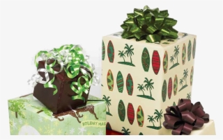 Wrapping Paper From A Brochure - Cake Decorating
