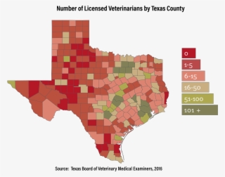 In Texas, 74 Percent Of Counties Have Fewer Than 50,000 - Map