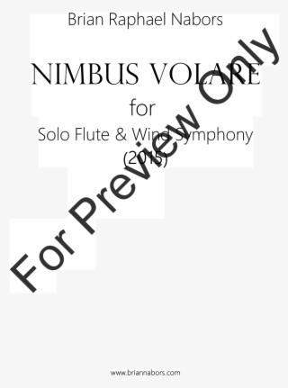 Nimbus Volare Thumbnail Nimbus Volare Thumbnail - Calligraphy