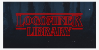 Logo Library Stranger Things Type Generator By Nelsoncash - Graphic Design