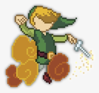 Link The Wind Waker - Legend Of Zelda Png Gif