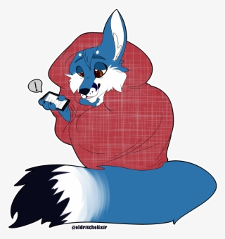 Sleepy Foxo - Cartoon