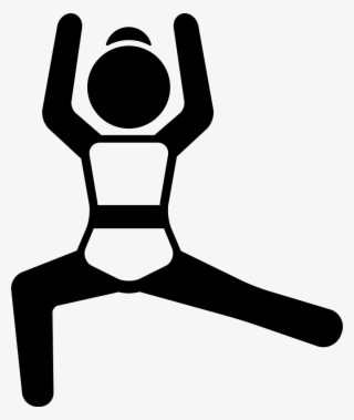 Woman Stretching Leg With Arms Up Comments