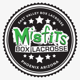 Misfits Box Lacrosse League - Label