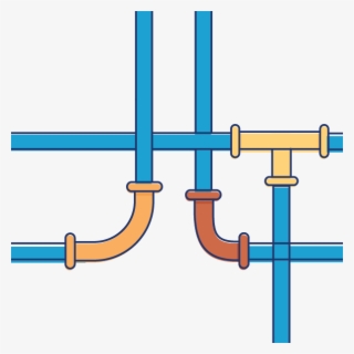 The Pipes Are The Passage For The Water