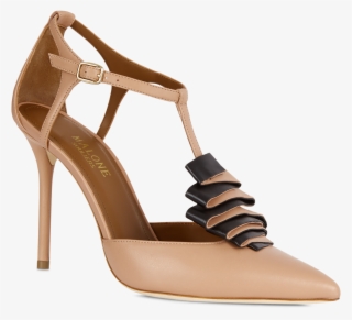 Nude Nappa Black Nappa - Sandal