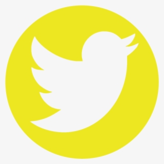 Yellow Twitter - Twitter Logo Gray Png