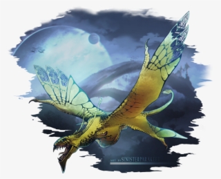 “fanart Of Movie Avatar, More Specifically Creature - Accipitridae