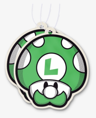 Mushroom Bros Luigi Air Freshener - Locket