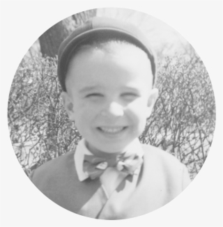 Tom Rhoads Dressed For A Formal Outing During An Early - Vintage Clothing