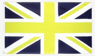 Union Jack Blue Yellow - Cross