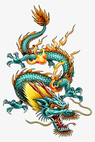 Tattoo Chinese Dragon China Legendary Creature Clipart - Chinese Dragon