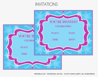 Frozen Olaf Birthday Party Invitations Personalized - Poster