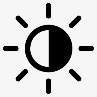 Png File Svg - Brightness Icon