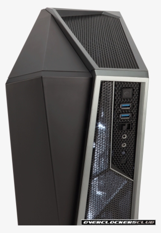 Corsair Carbide Cases Rhombus Shape, Geometric Form, - Corsair Spec Alpha Black Silver