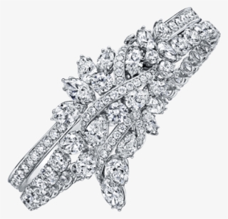 Secret Cluster By Harry Winston, Diamond Bracelet - Harry Winston Rose Bracelet