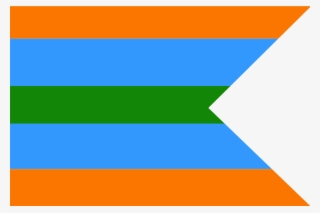 Flag Of Indian Air Commodore 1950-1980