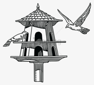 Free Png Download Pigeon House Black And White Png - Dovecote Clipart