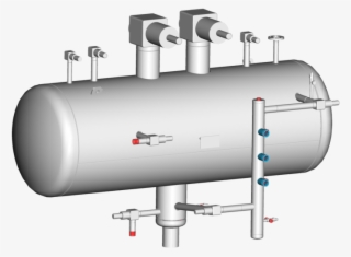 Witt Surge Drum And Receiver Type Haz - Flange