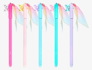 5 Colors Of Starry Starry Writers Pens In A Row - Clothes Hanger