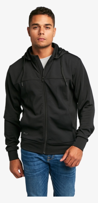 Tech Utility Jacket - Bella Canvas 3719 Unisex Fleece Pullover Hoodie