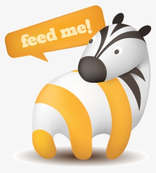 Cute To Material Subscribe Theme Vector Zebra Clipart - Rss Feed