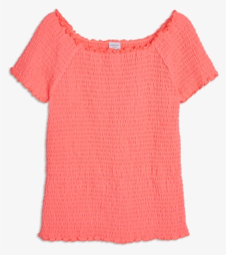 Smock Top Coral - Crochet
