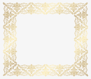 Frame Border Decorative Png Gold Image