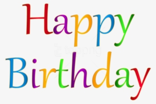 Free Png Happy Birthday Png Images Transparent - Graphic Design
