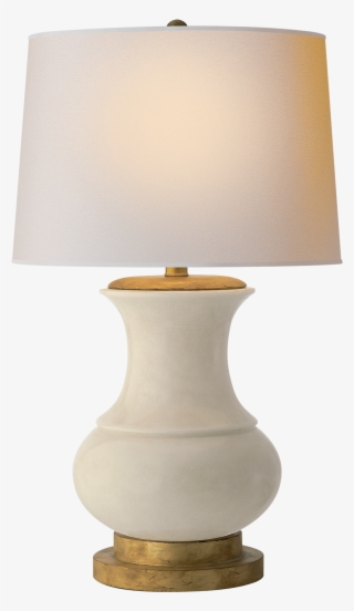 Deauville Table Lamp In Tea Stain Porcelain With Natural - Side Table Lamps Png