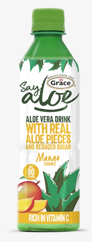 Mango Foliage Aloe - Grace Say Aloe Vera Drink