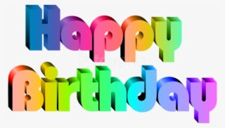 Free Png Download Happy Birthday Transparent Png Images - Graphic Design