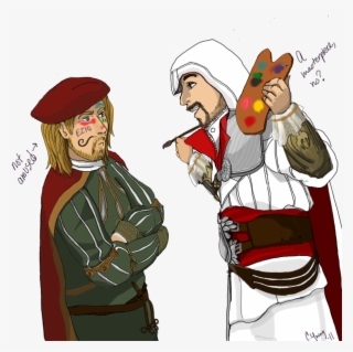 Assassins Creed Unity Clipart Fire Emblem - Assassins Creed Funny Ezio