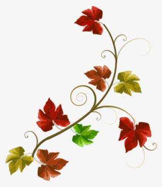 Autumn Leaves Decoration Clipart Png Image - Autumn Leaves Decoration Png