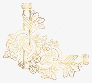 Free Png Download Corner Decoration Clipart Png Photo - Corner Transparent