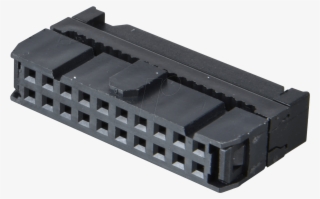 Pfl 20 Idc Socket 20 Pin With Cable Clamp At Reichelt - Wire