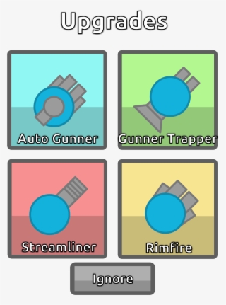 Rimfire Shown As An Upgrade Icon From Gunner's Perspective - Diagram