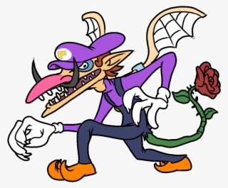 Look It Is Waluigi He Made It Into Smash After All - Cartoon