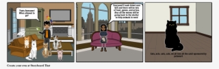 Cat Rescue Show Storyboard - Cartoon