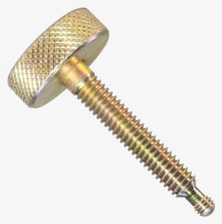 Knurled Head Provides A Positive Grip For Finger Tightening - Body Jewelry