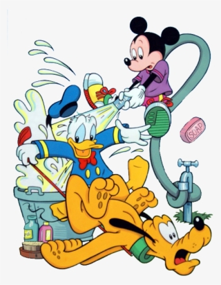 Mickey Mouse Needs To Pee - Pluto Mickey Christmas Clipart