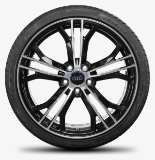 Audi R8 42 V8 Spyder 19 Inch Alloy Wheels Rim Summer - Jcw Cross Spoke 506 Jetblack